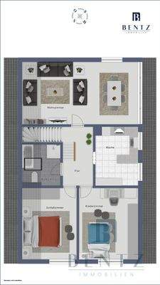 Grundriss Obergeschoss