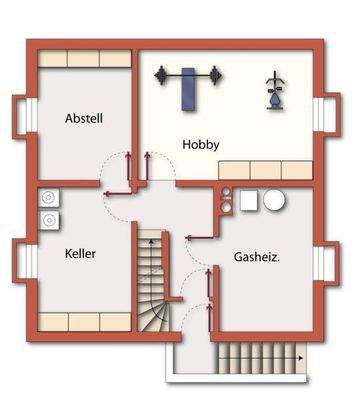 Grundriss Kellergeschoss