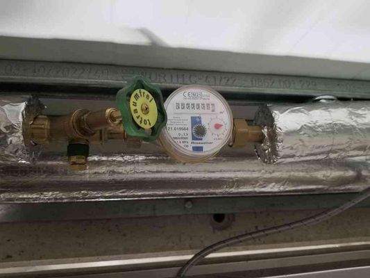 Kaltwasserleitung mit Zähler
