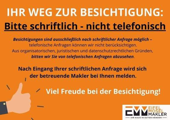 Anfragen nur Schriftlich