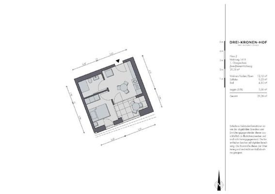 Grundriss WHG 1419