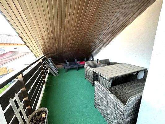 Balkon im 1. Obergeschoss