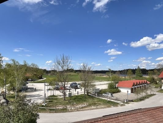 Blick aus dem Wohnzimmer