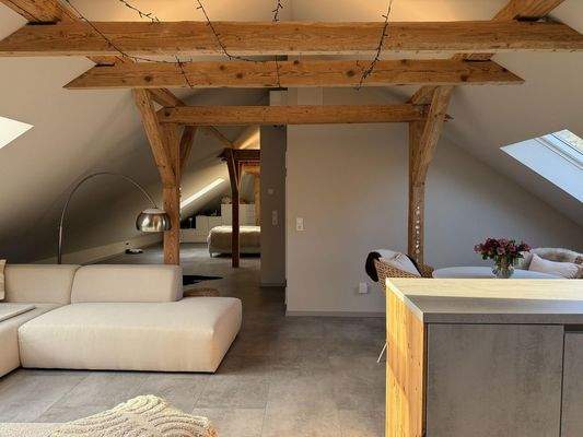 Blick Richtung Schlafbereich