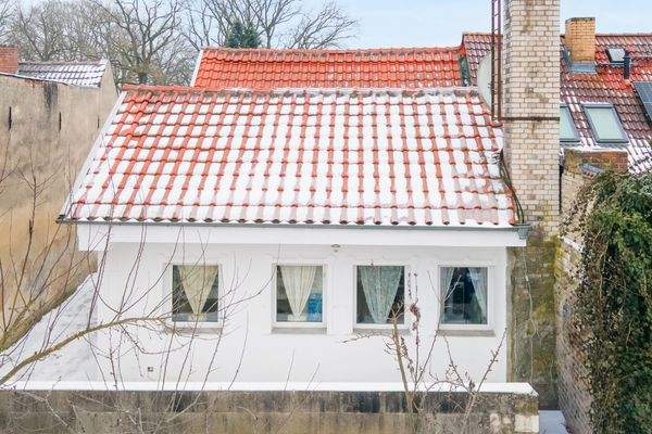 Doppelhaushälfte Gartenseite