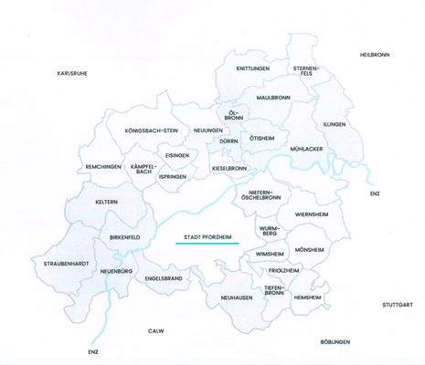 Pforzheim und Enzkreis 