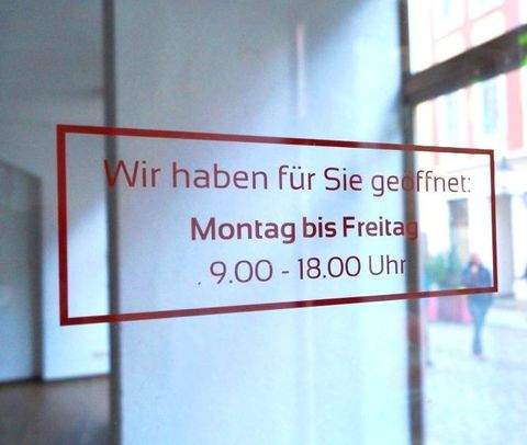 Freiberg Ladenlokale, Ladenflächen 