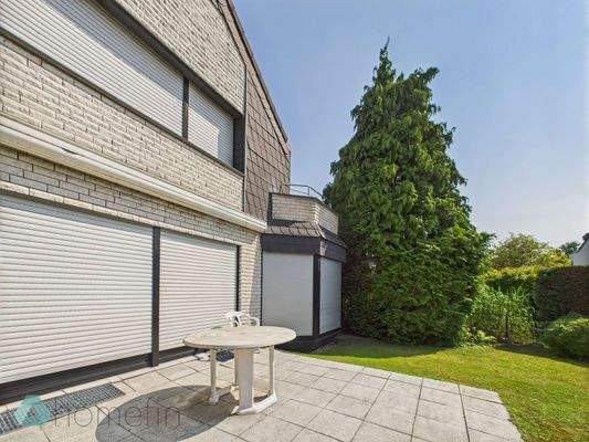 Rückansicht Terrasse