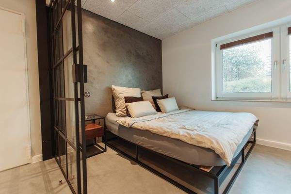 Schlafzimmer Souterrainwohnung