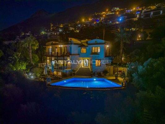 Sea View 5-Bedroom Villa with Private Pool in Kas Kalkan