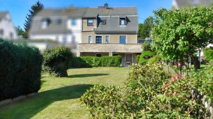 Hausansicht Gartenseite