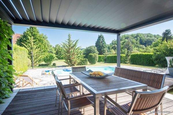 Überdachte Terrasse