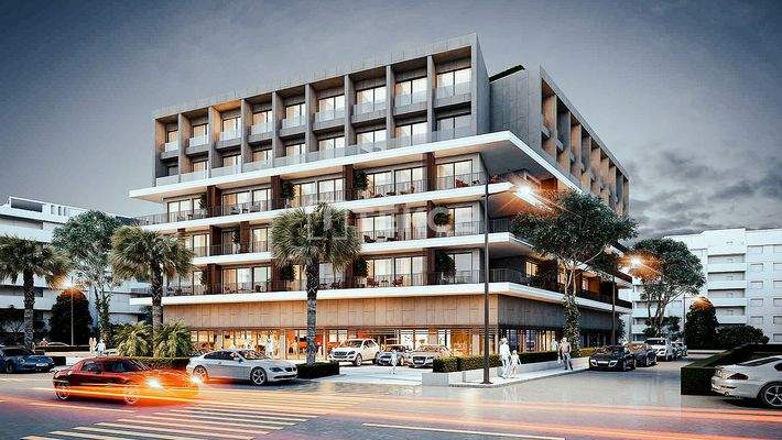 Flats in a Complex with a Pool Near the Metro in Çiğli İzmir