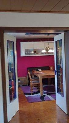 Blick zum Essbereich