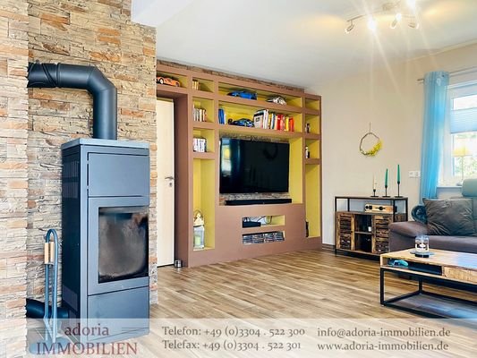 Wohnzimmer Kamin