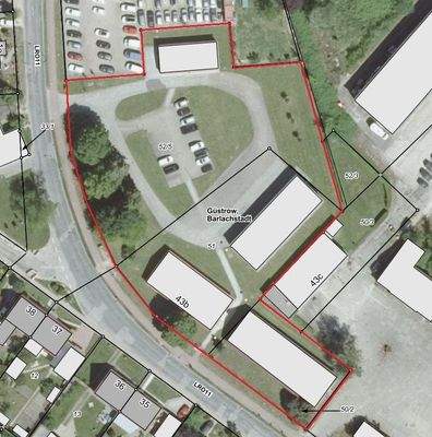 Flurkarte Ausschnitt_Liegenschaft 43 b