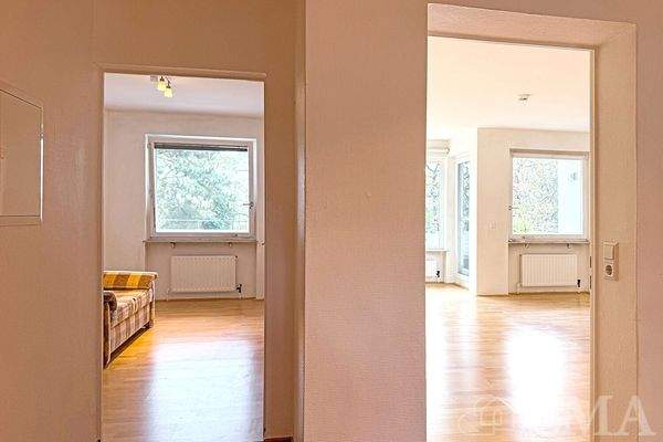 Teilansicht Flurblick