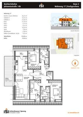 Grundriss Wohnung 17