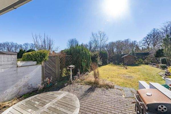 Sonnenverwöhnte Terrasse