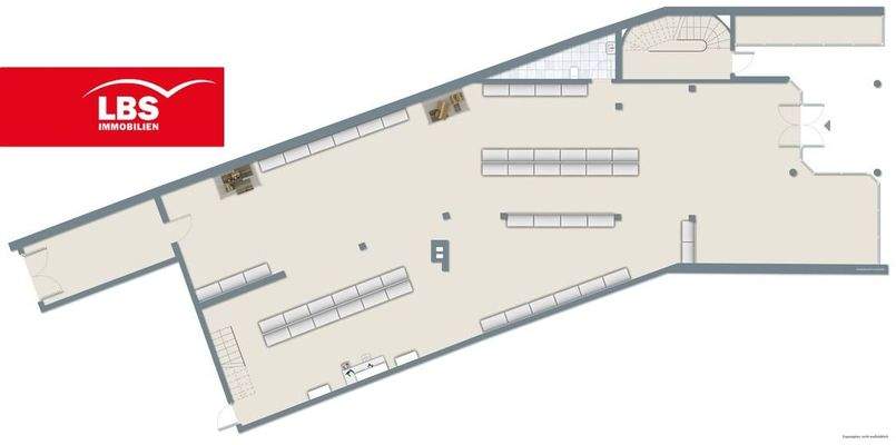 Ladenlokal Grundriss