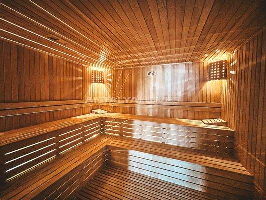 Flats in a Secure Complex with Swimming Pools in Kestel Alanya