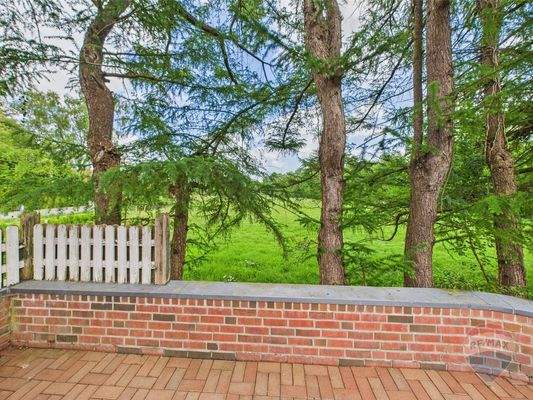 Ausblick von der Terrasse
