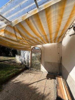 Terrasse mit Markise