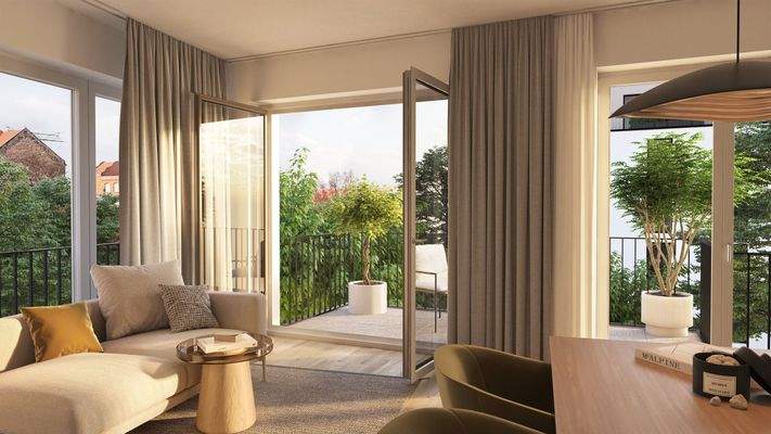 Lichtdurchflutetes Wohnen