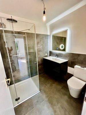 Das moderne Badezimmer...