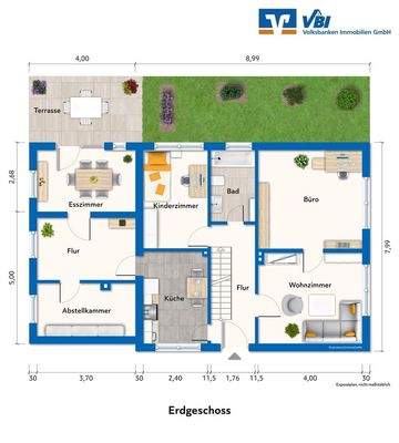 Grundriss Erdgeschoss