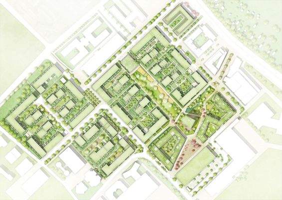 VIERZIG549 - Lageplan Gesamtprojekt