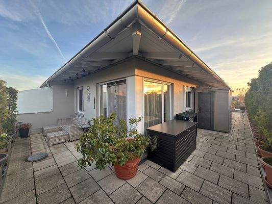 Dachterrasse Schlafzimmer