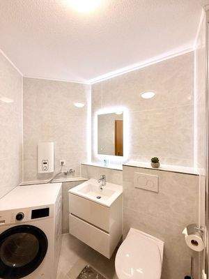 Bad mit Waschmaschine