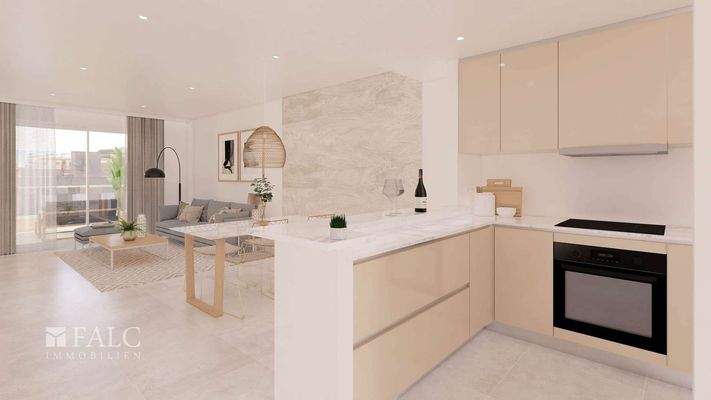 Küche Beispiel Rendering