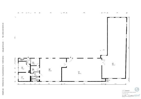 Grundriss Hallenflächen