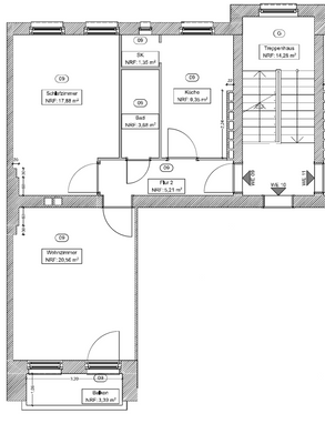 Grundriss WE 9