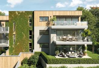 Süd-Ansicht Penthouse