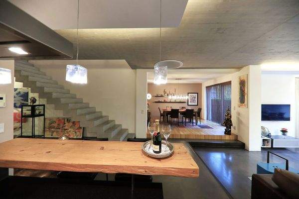 Blick Küche-Essbereich