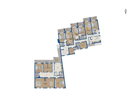 Grundriss 1. Obergeschoss