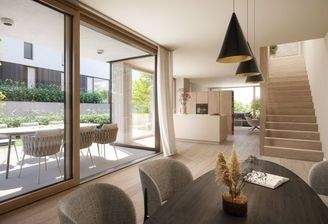 Visualisierung Küche dunkel