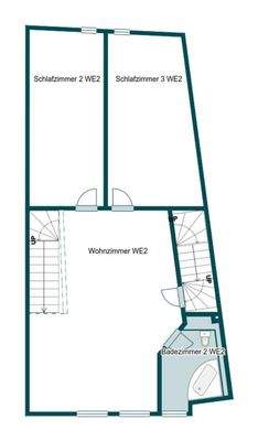 Grundriss Skizze 3.OG