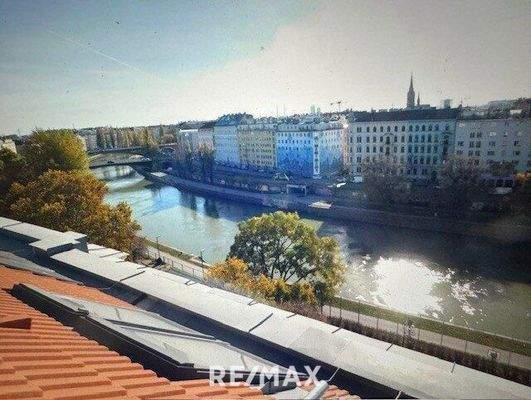 Traumblick auf Donaukanal