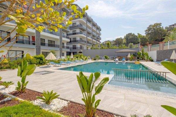 Sea View Apartments in a Contemporary Project in Alanya