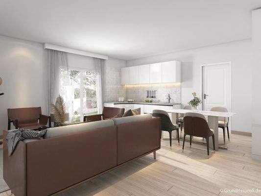Beispiel Wohnküche