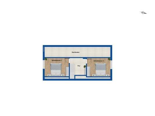 Grundriss Dachgeschoss