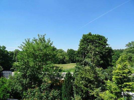 Aussicht Dachterrasse Schlafzimmer