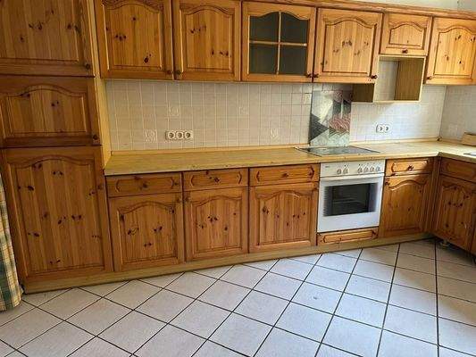 Einbauküche in der Wohnung