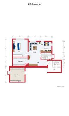 Grundriss UG-Souterrain