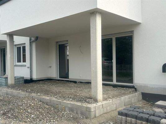 überdachte Terrasse