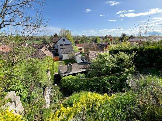 Garten oben/Ausblick